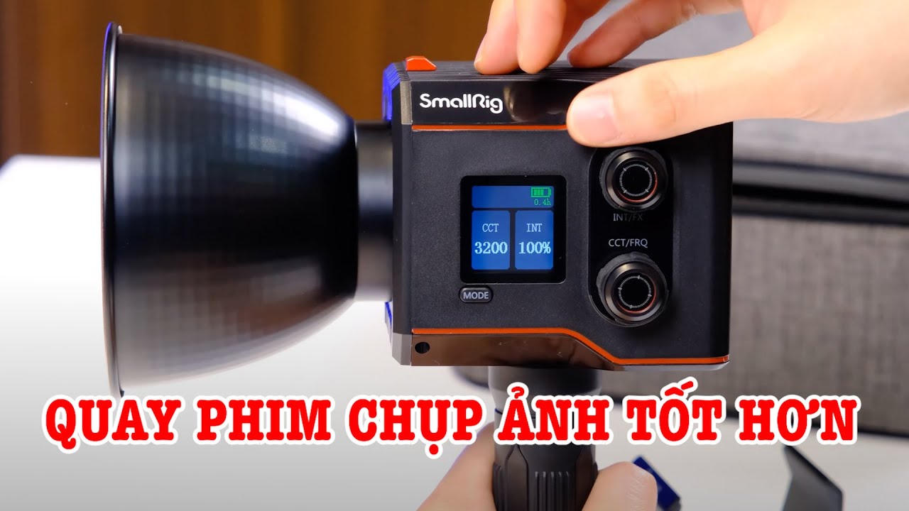 Đánh giá Smallrig RC 60B đèn mini giúp chụp ảnh quay phim tốt hơn