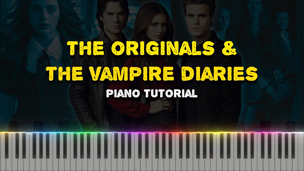Klaus' Mercy - The Cw's The Originals & The Vampire Diaries (Piano Tutorial Synthesia)