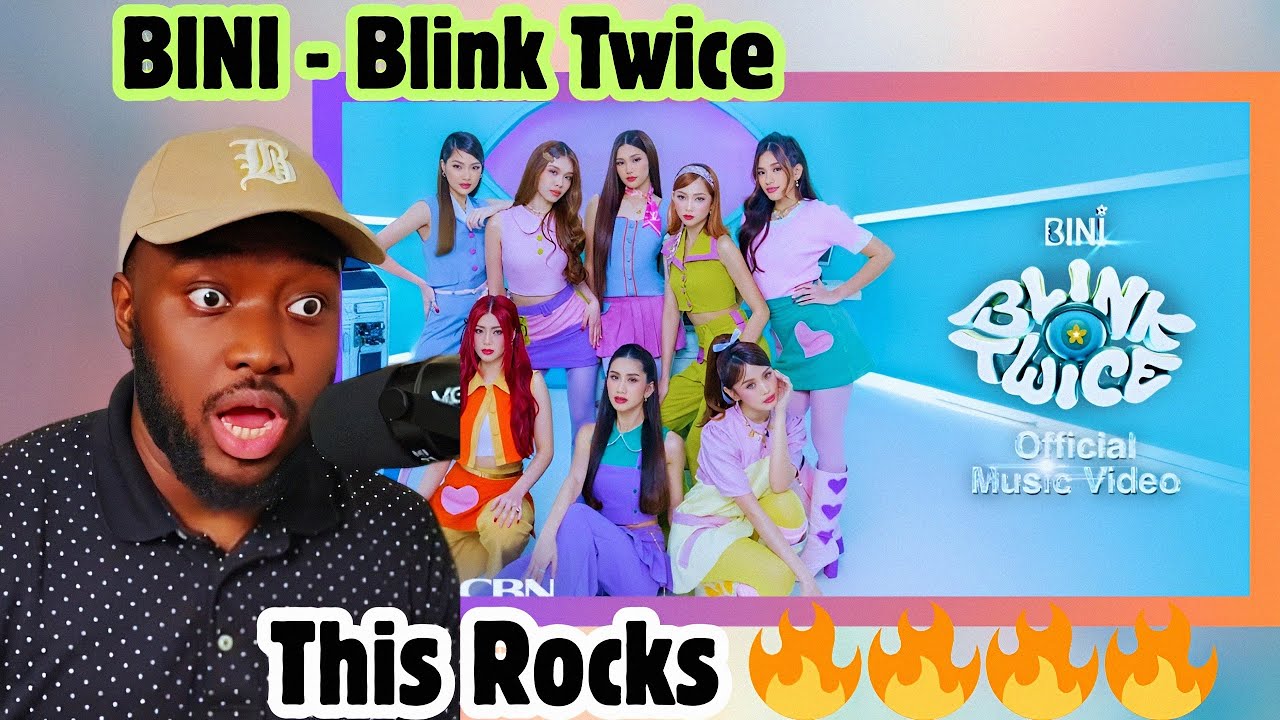 Моя первая реакция на BINI – Blink Twice 🔥 (Филиппинские королевы!)