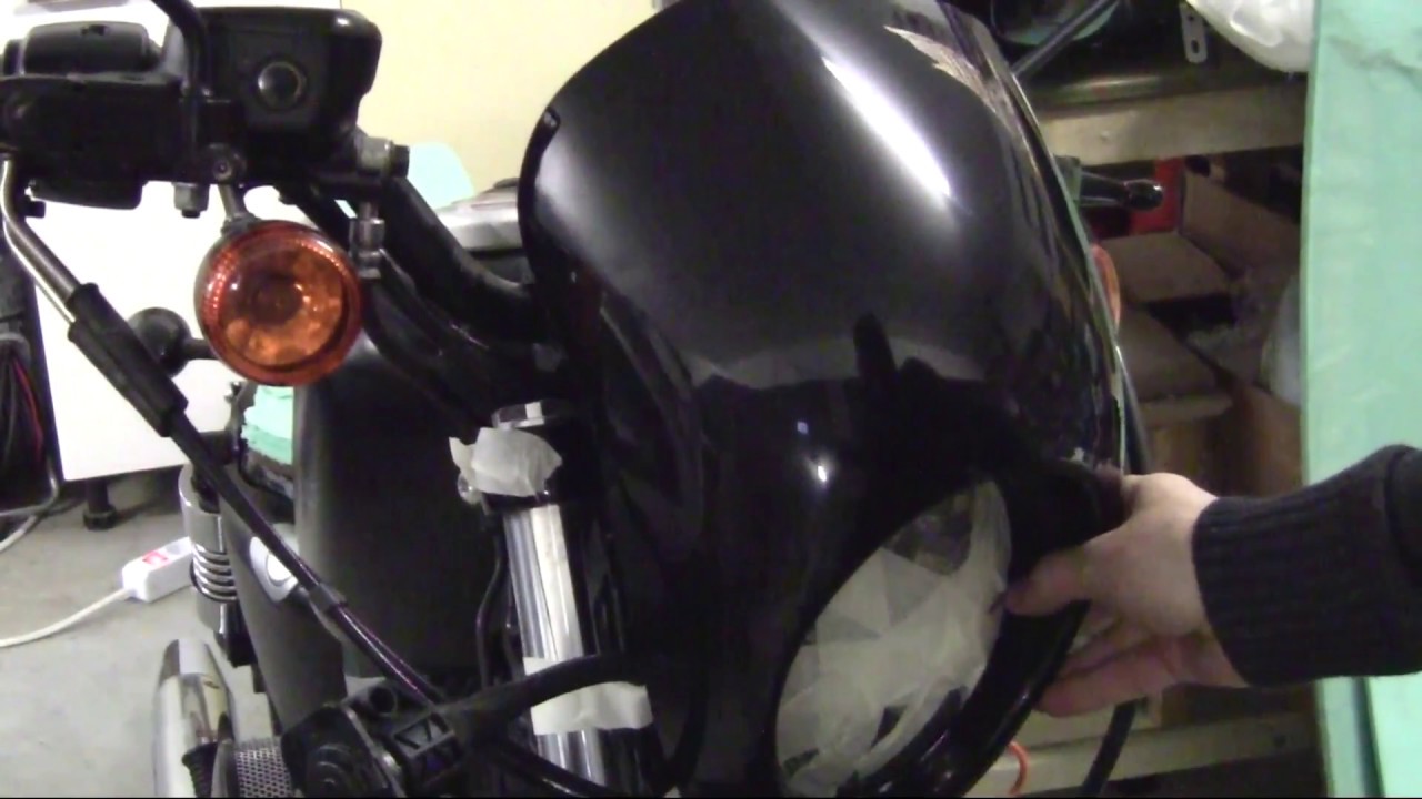 HD Sportster Iron : Montare cupolino