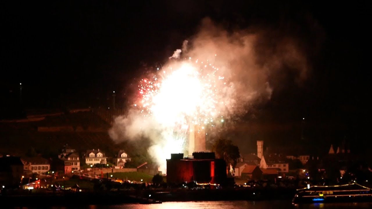 Feuerwerk Magic Bike, Rüdesheim, 2019