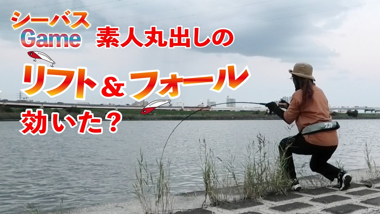 【釣り】シーバスGAME リフト＆フォール
