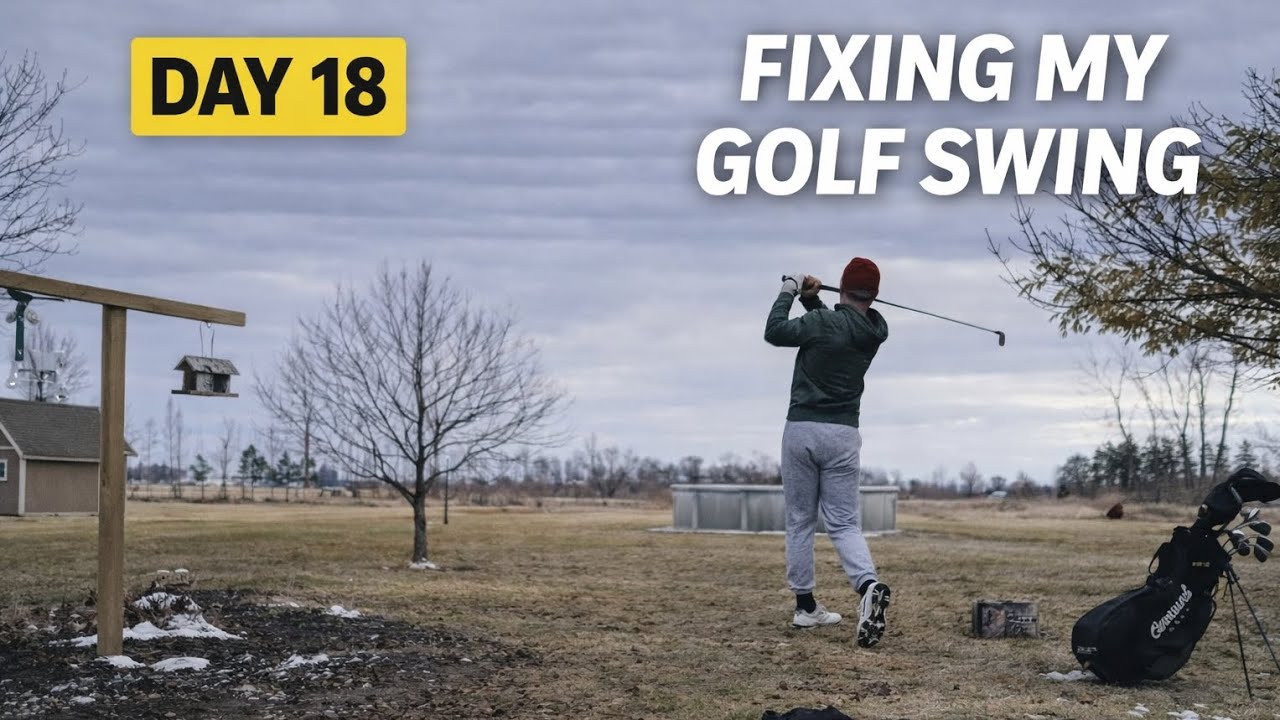 The worst my swing has felt (Day 18 of fixing my golf swing)