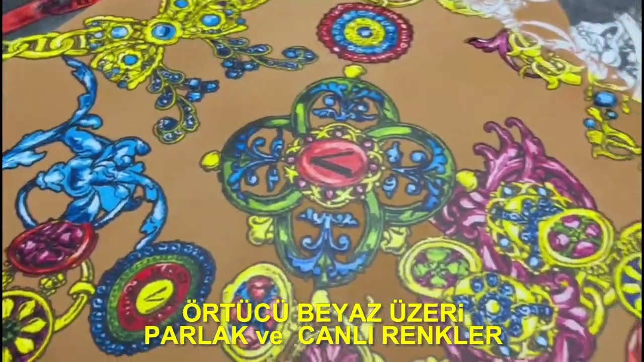 Dijital Pigment, Pamuklu Kumaş ve Deri üzeri Pano Baskı - Digital printing on real leather