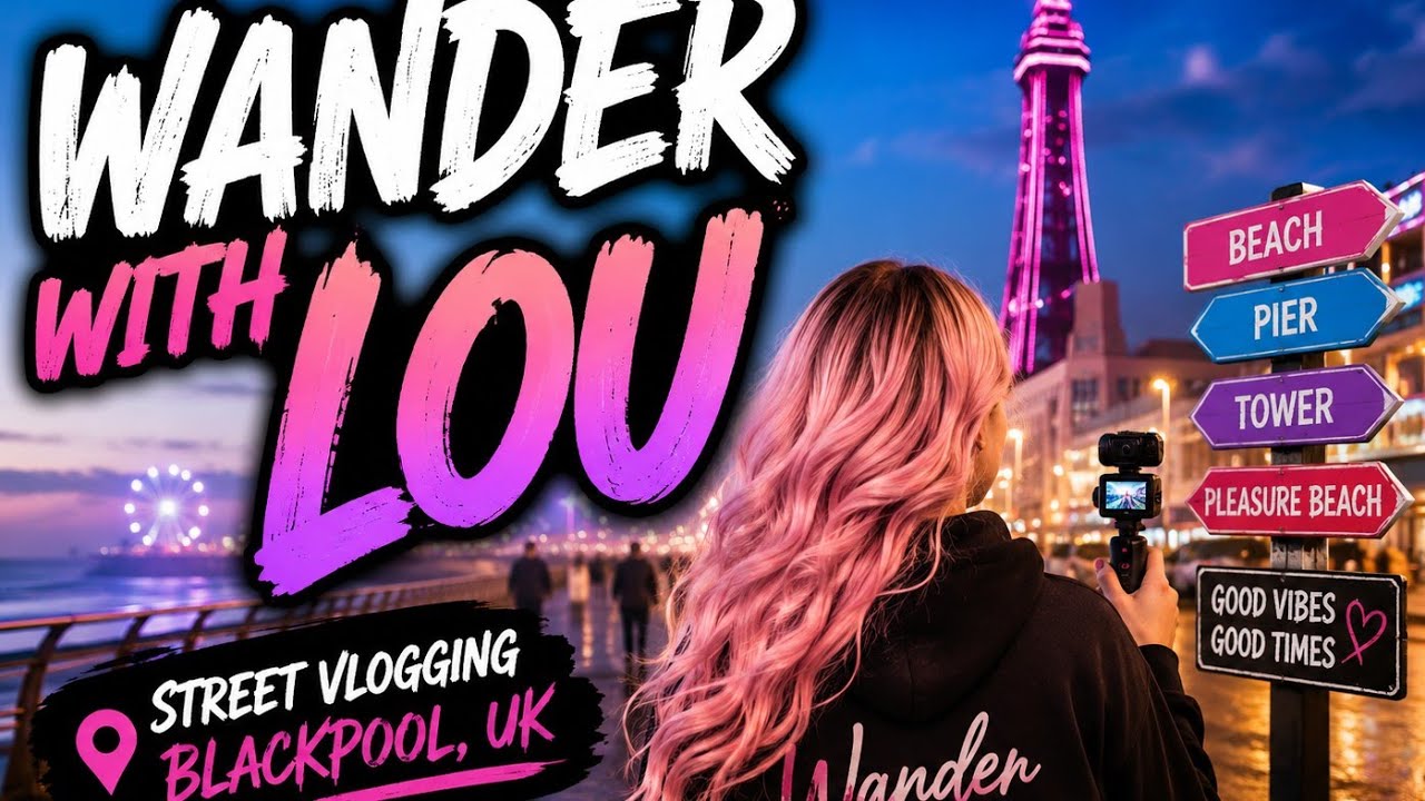 Walking Through Blackpool Friday Night | Police Incidents & Real Street Life