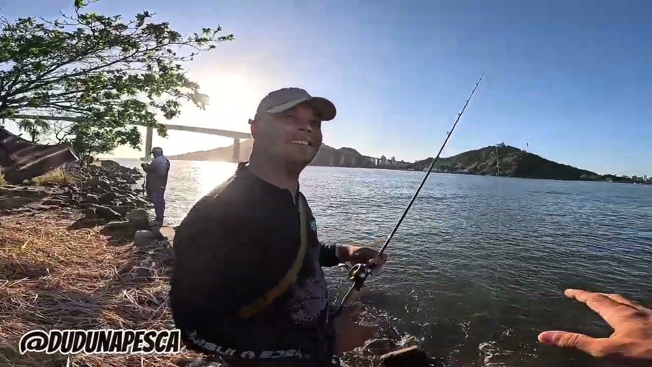 Fizemos uma pescaria com pedalinho(Ultra light)