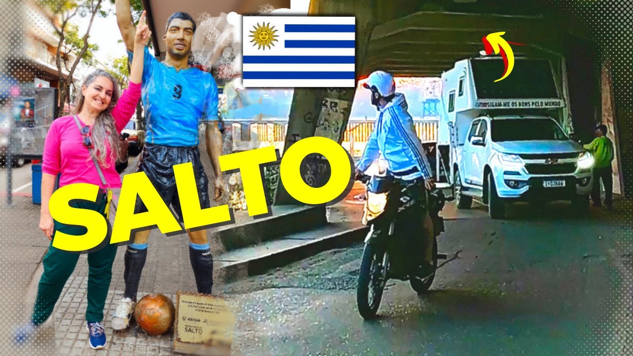 O QUE FAZER NA CIDADE SALTO URUGUAI- Será que passamos com a camper debaixo do viaduto?Ep.1| SOBPM