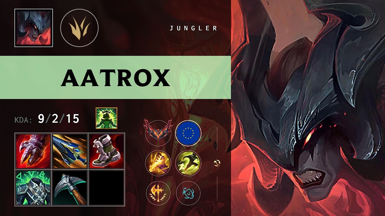 Aatrox Jungle vs Naafiri - EUW Grandmaster Patch 26.11