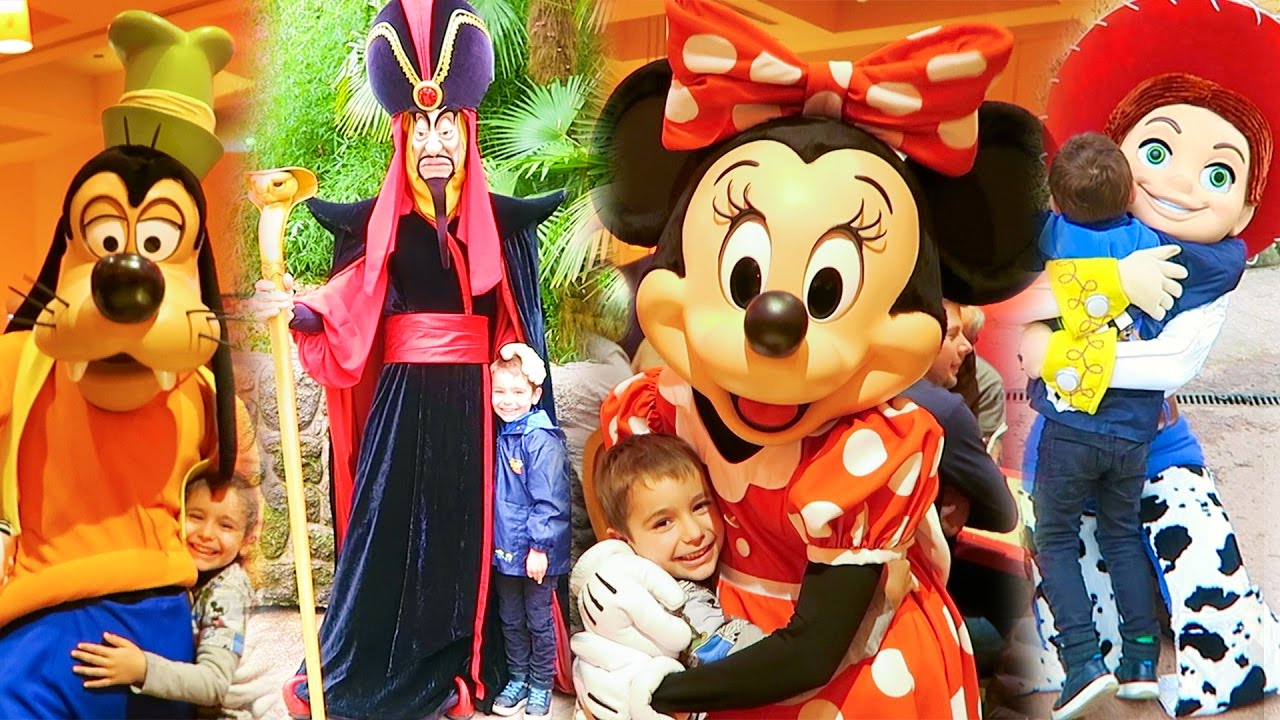 VLOG - CHASSE AUX PERSONNAGES DISNEY !