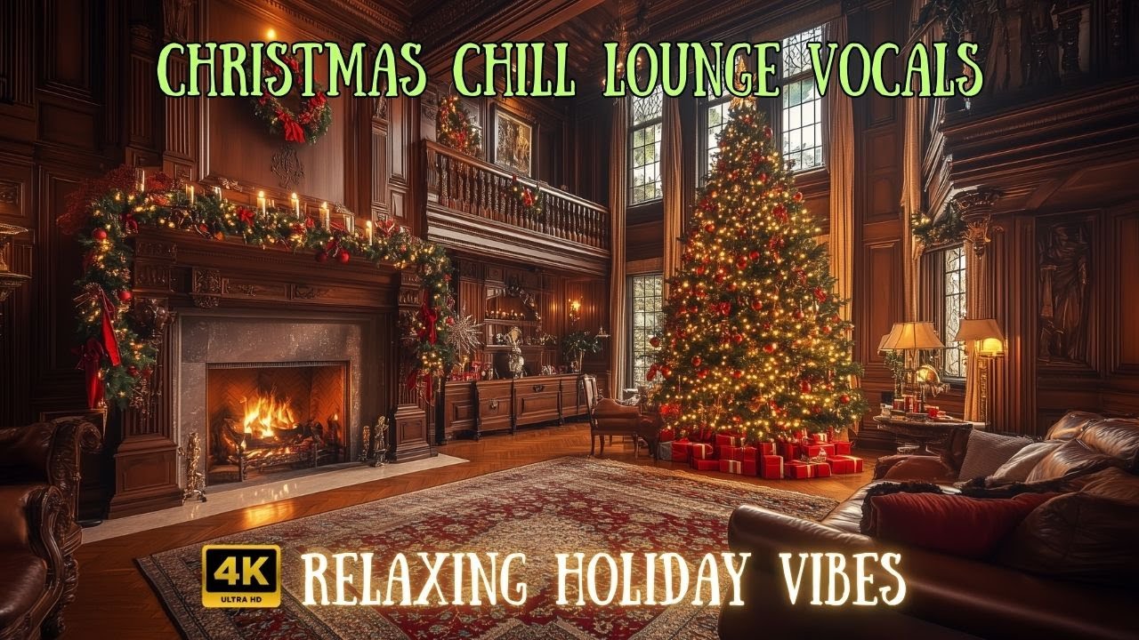 🎄Christmas Chill Lounge Vocals | Relaxing Holiday Vibes