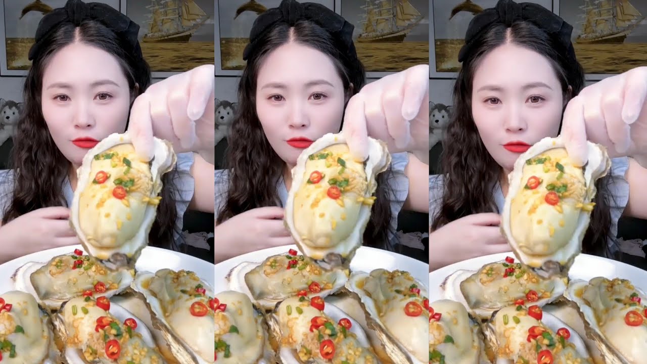 Eating oysters 🦪🦪Seafood 🦞🦞 spicy shrimp 🍤🍤#mukbang #oysters #delicious #seafood