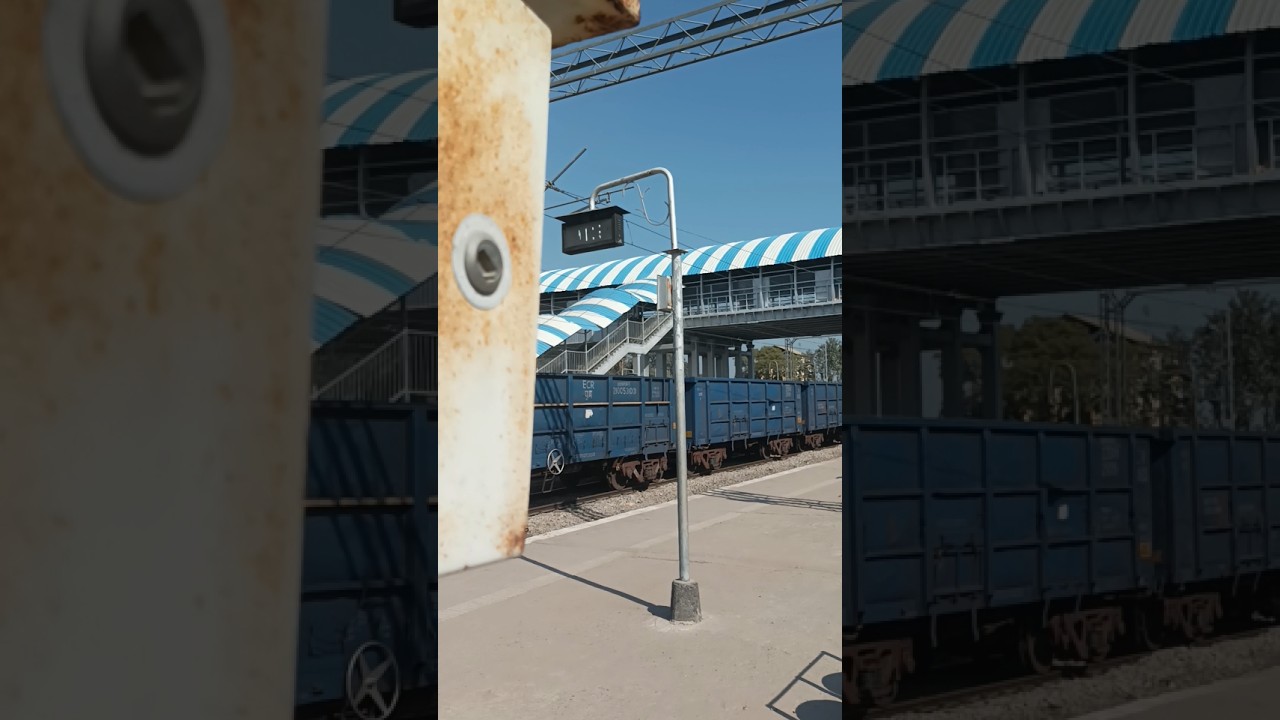 APNE MAHOBA KA RAILWAY STATION DEVELOPMENT 💀🤯 #shortvideo #mahoba