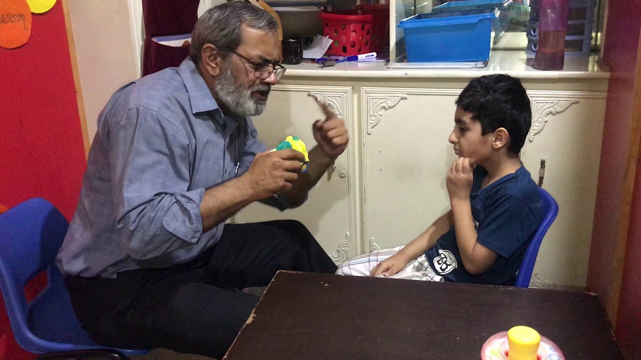Speech Training Session - Moderate Level ASD