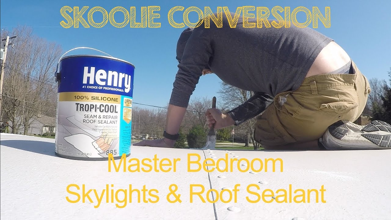 Skoolie Bus Conversion Ep 15 - Bedroom & Skylight Install