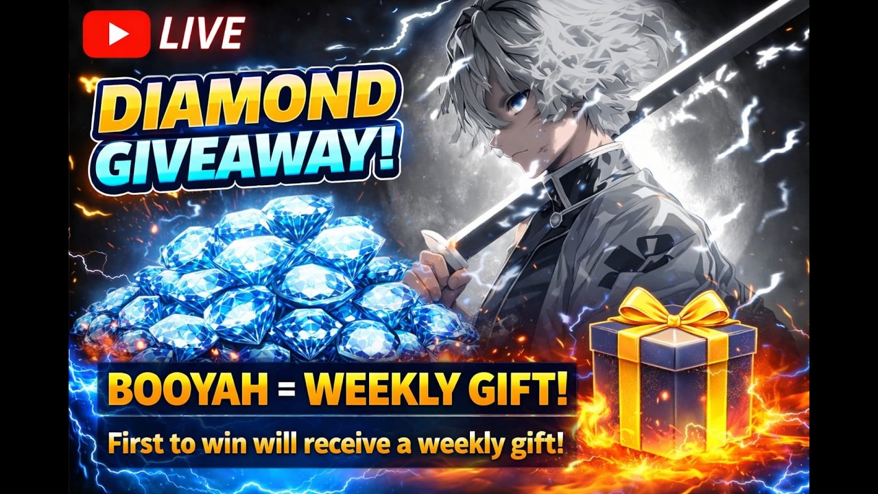 LIVE 🔴  FREE FIRE💎 GIVEAWAY /FIRST TO WIN 🎁 -JTFyx