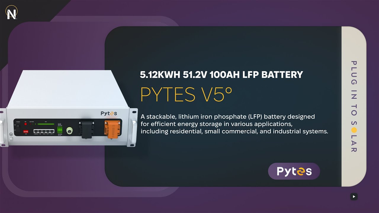 Product Spotlight: Pytes V5&deg; LFP Battery