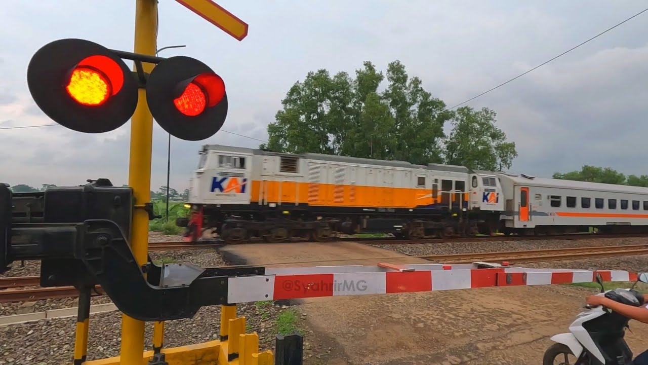 Railroad Crossing | Random Perlintasan Kereta Api Otomatis | ALKMAAR | WANTECH | Alarm Langka