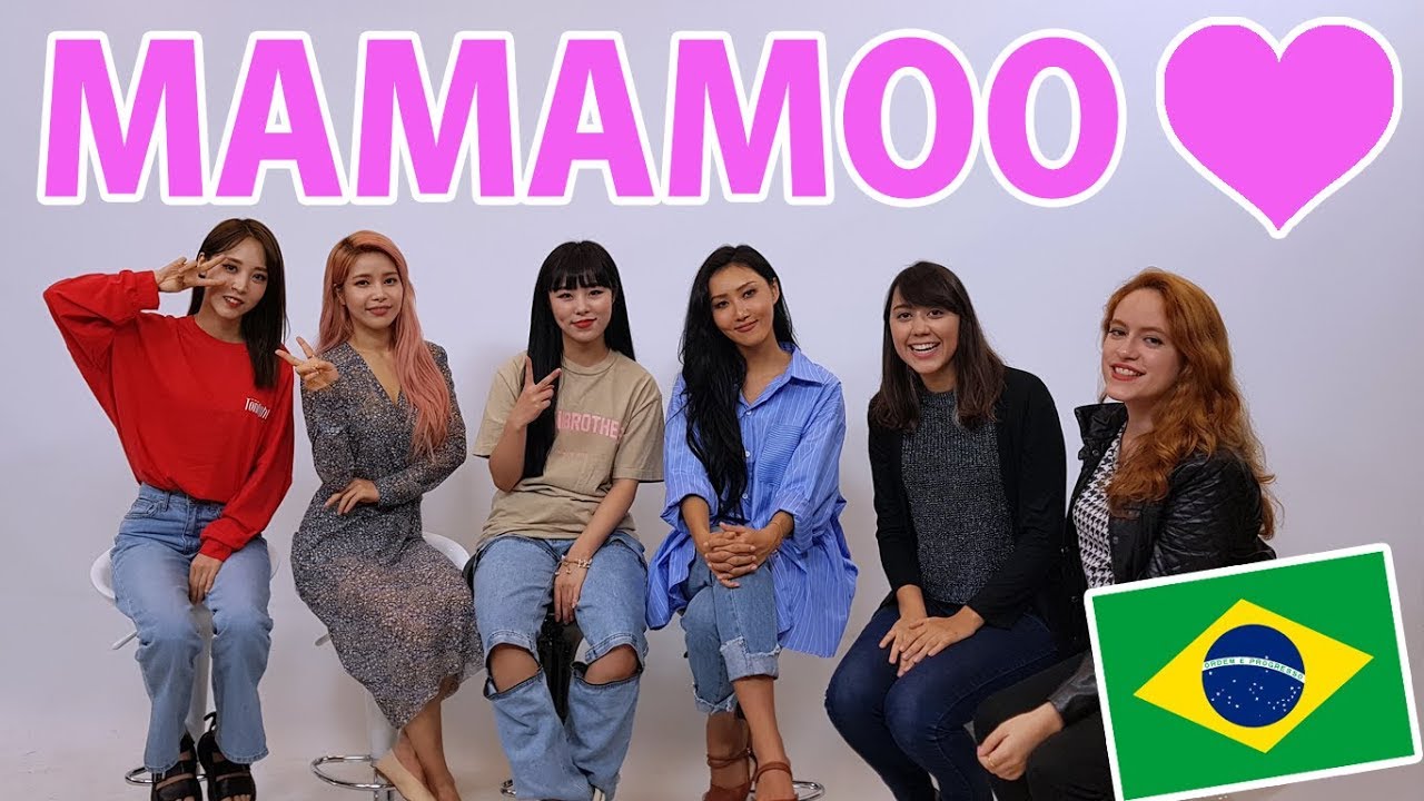 MAMAMOO RESPONDE QUIZ SOBRE O BRASIL