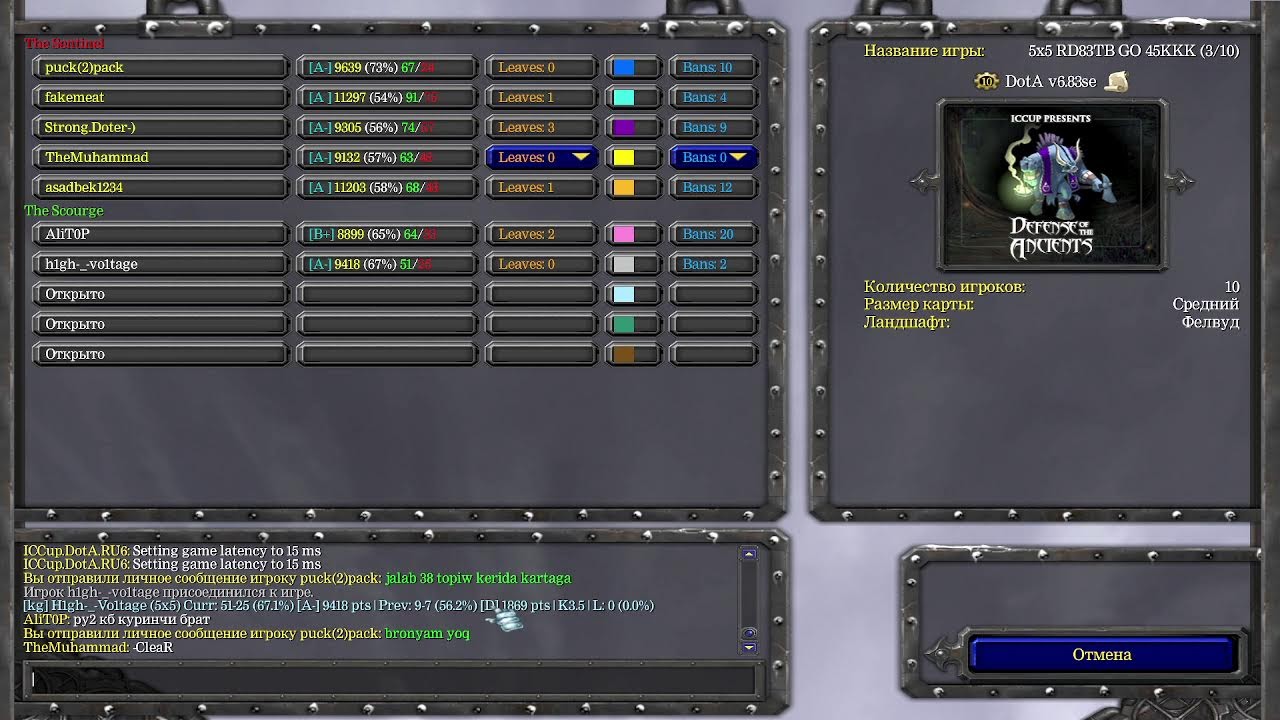 top1 TheMuhammad ICCUP.COM #DOTA #A3A4TOSTOBOY
