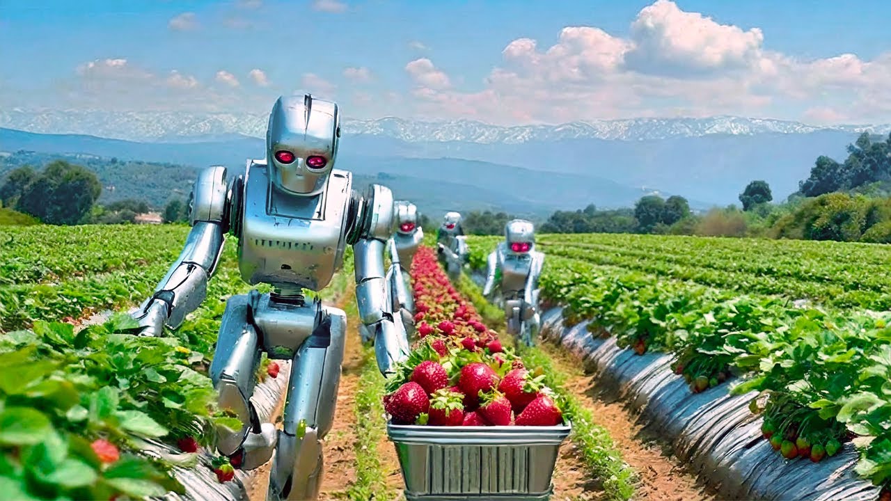 Como Estos Robots Inteligentes Cosechan Miles de Hectáreas Día y Noche