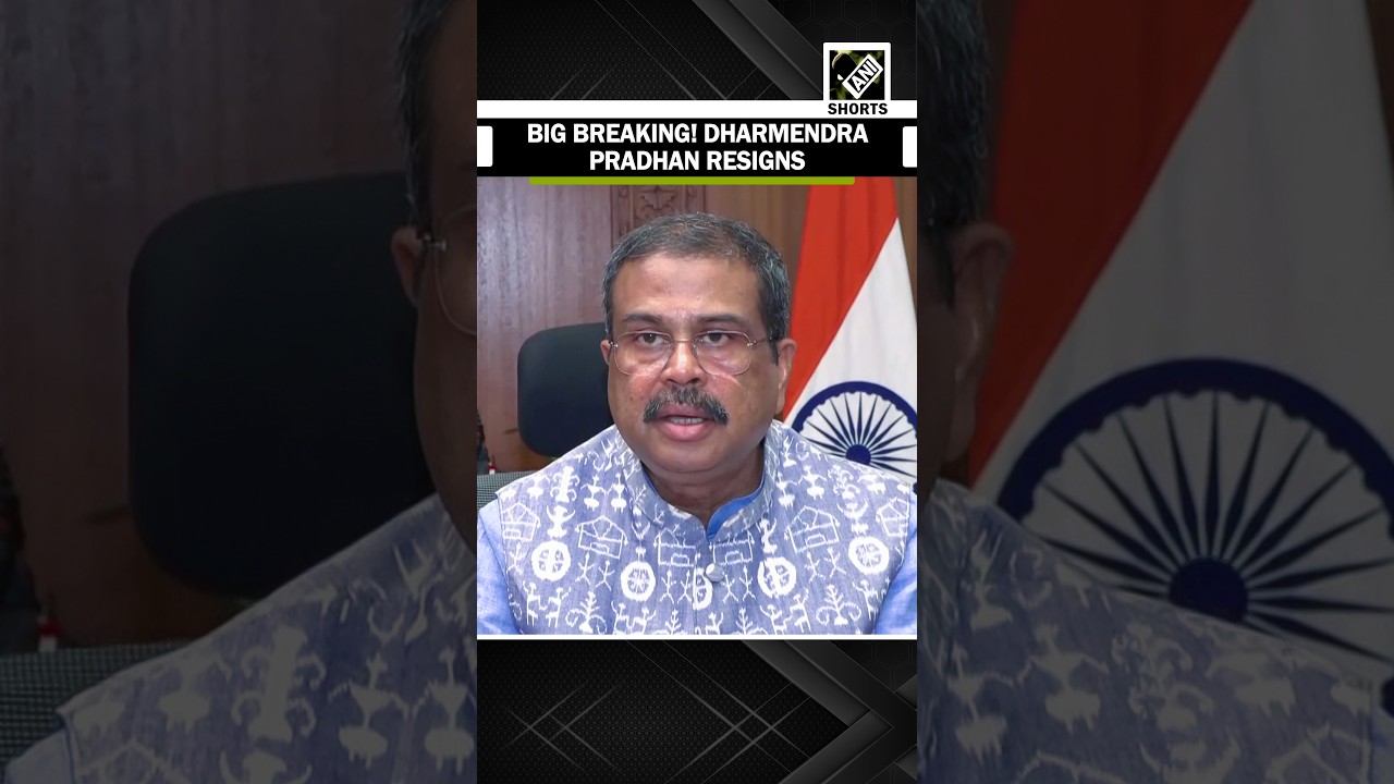 BIG BREAKING! Union Education Minister Dharmendra Pradhan submits resignation to PM Modi