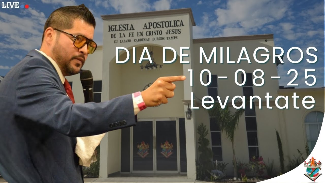 DIA DE MILAGROS | LEVANTATE- Nikky Loera Oficial | IAFCJ LÁZARO CÁRDENAS | 10-08-2025