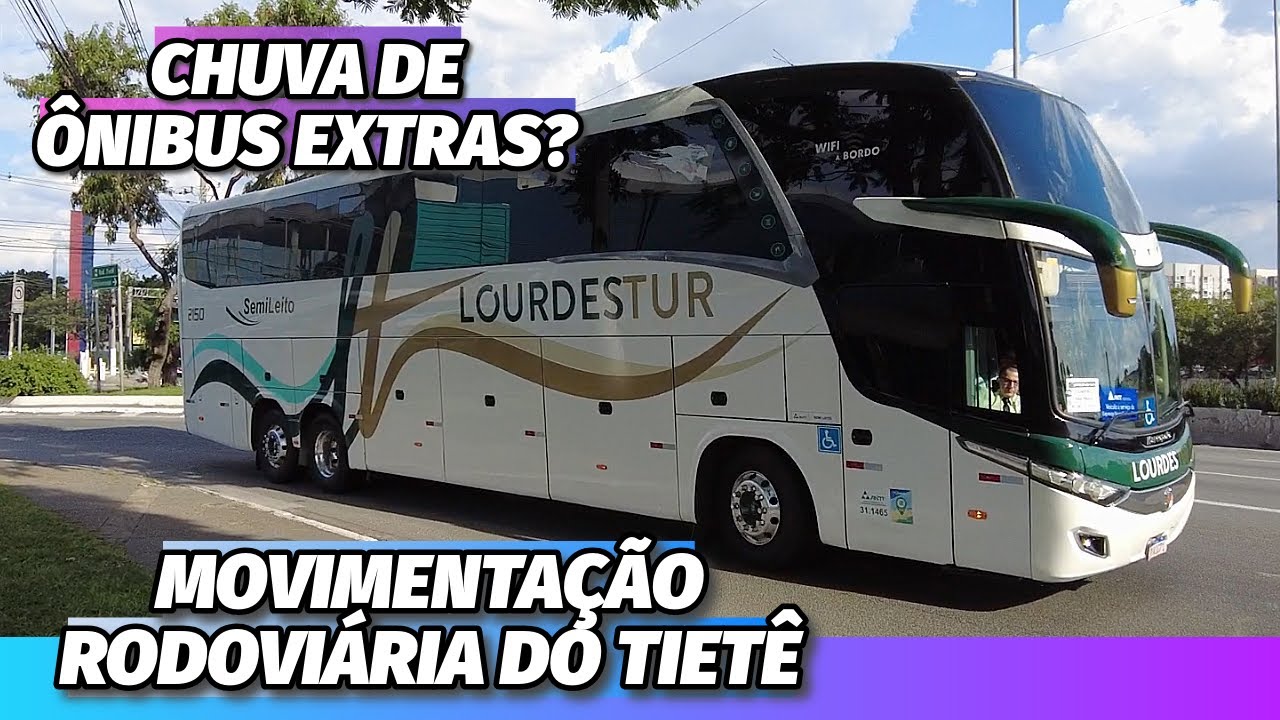 FIM DE ANO BOMBANDO! ÔNIBUS EXTRAS na RODOVIÁRIA do TIETÊ 