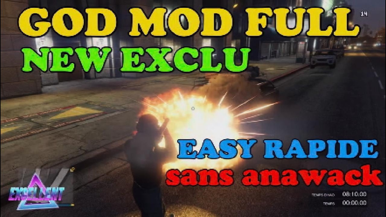GOD MODE FULL EXCLU Without anawack Gta5 online