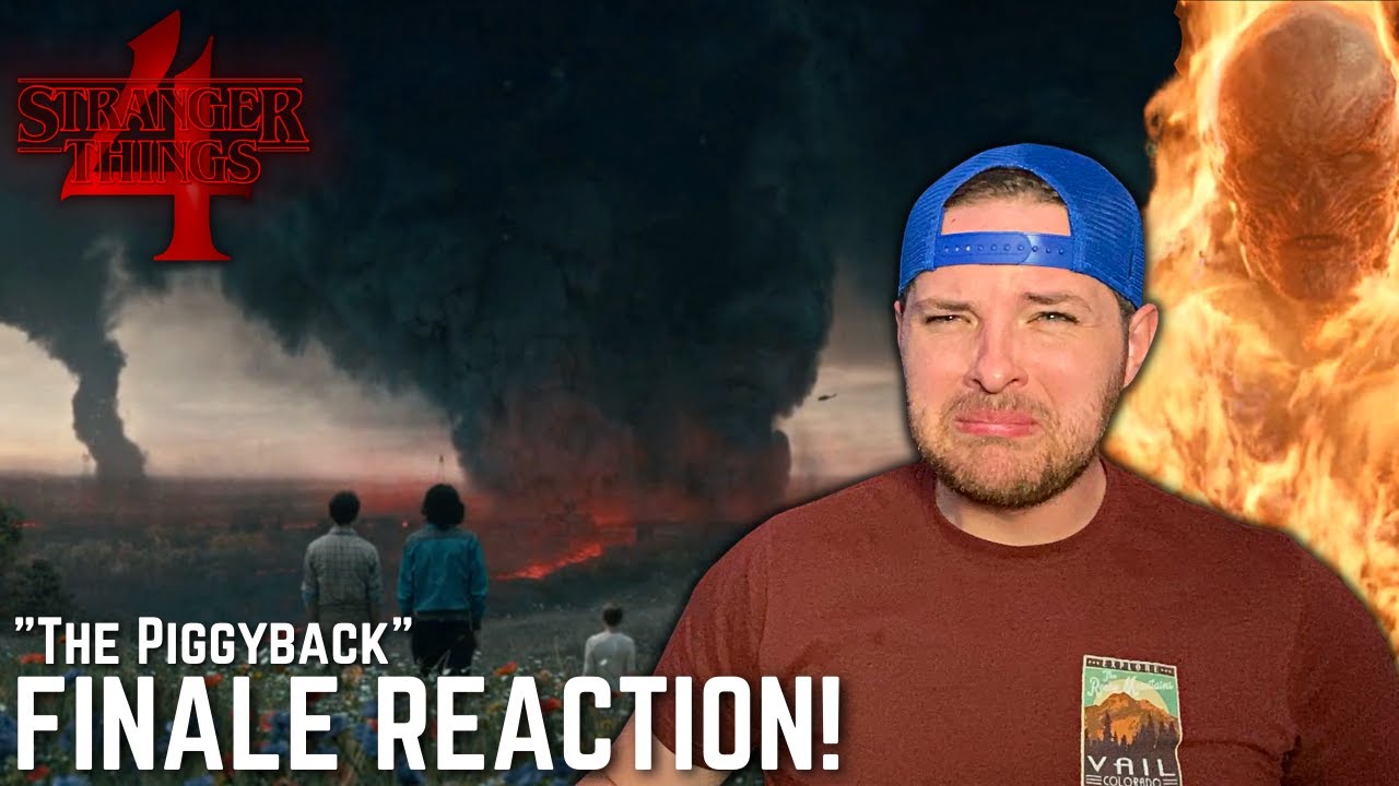 Stranger Things Season 4 FINALE REACTION! - 