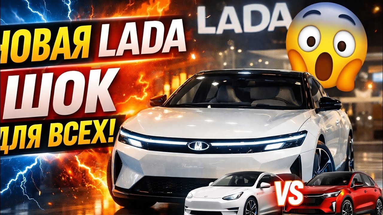 LADA ION ШОКИРУЕТ МИР ⚡ Новый электрокар, о котором молчали | Будущее уже здесь