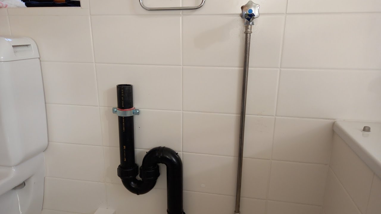 Wasser Anschluss und Ablauf für eine Waschmaschine selber erstellen