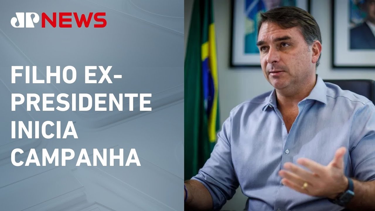 AGORA: Flávio Bolsonaro promete reunião com líderes após anunciar pré-candidatura à Presidência