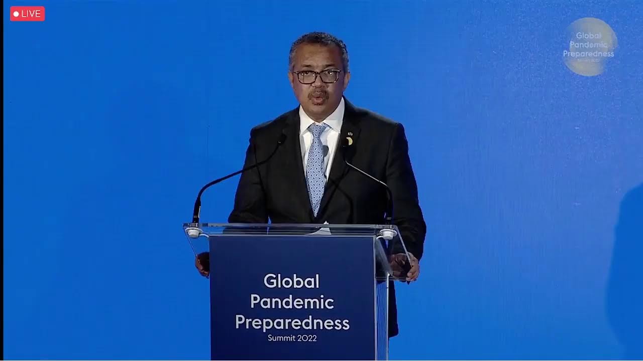 LIVE: Dr Tedros' address at the CEPI Summit. #100DaysMission
