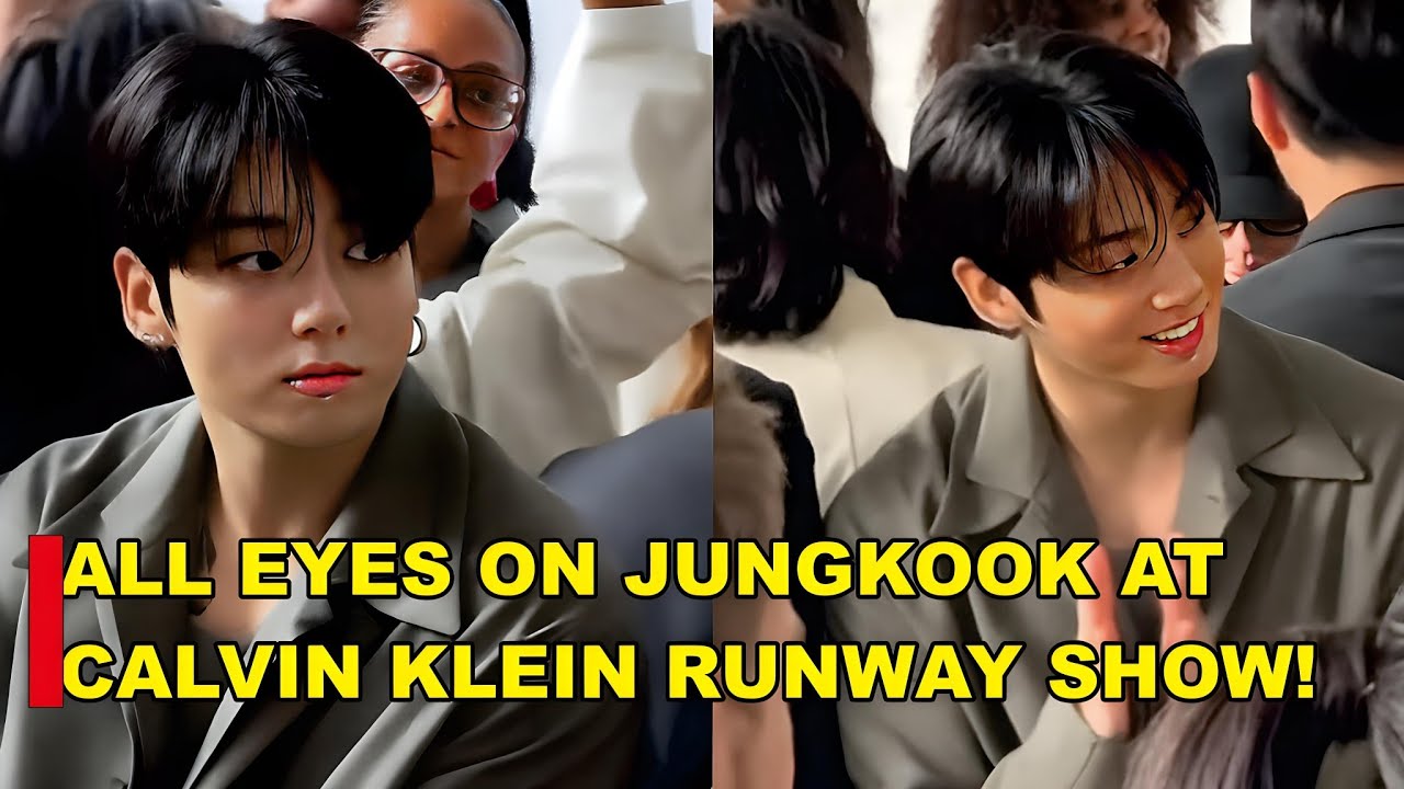 BTS Jungkook Steals the Spotlight at Calvin Klein Runway !