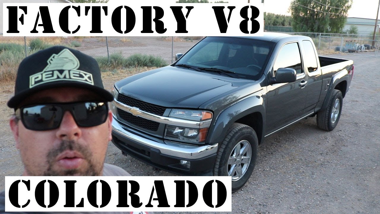 Заводской двигатель V8 5.3 с полным приводом Chevy Colorado!