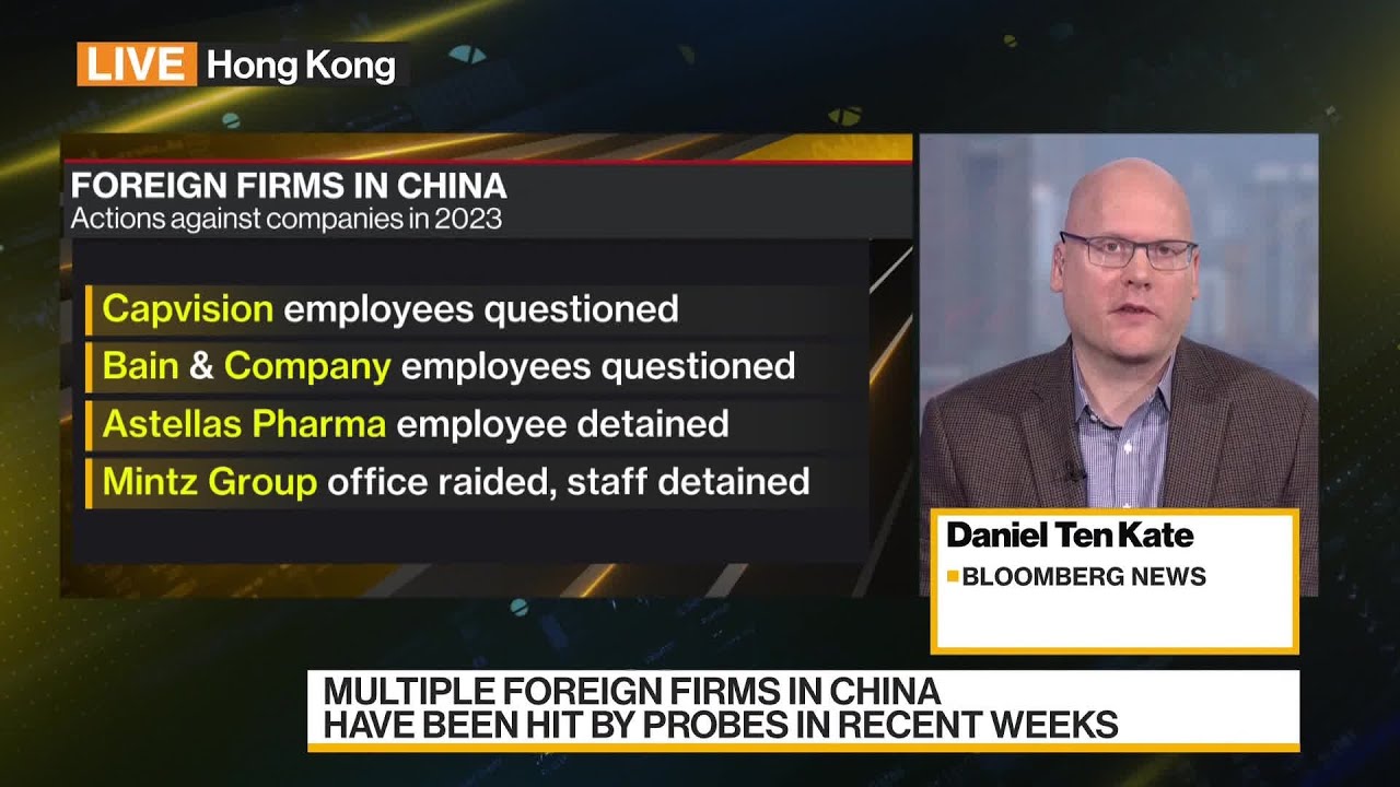 China Eyes Consulting Firms in Anti-Spy Probe