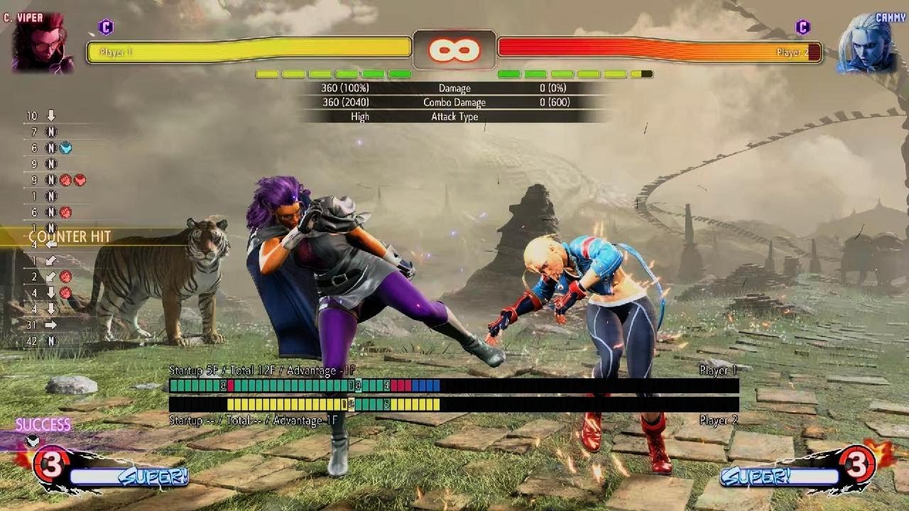 Street Fighter 6 Traps C.viper