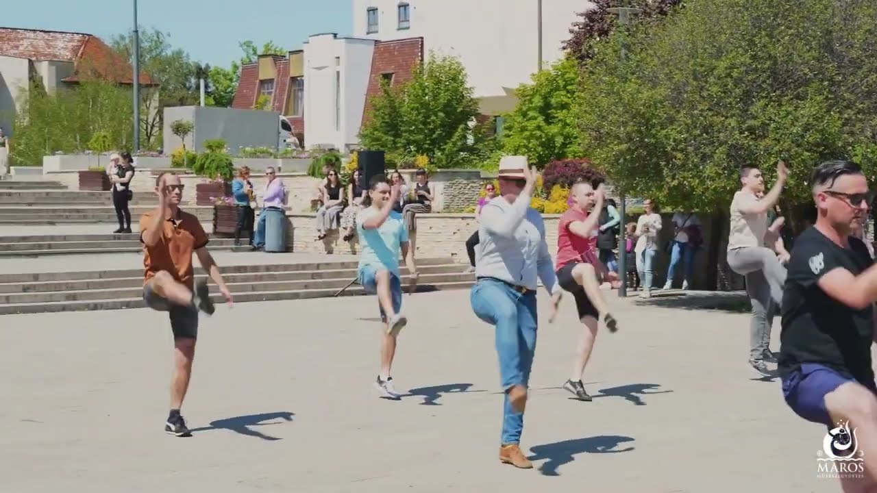 Maros Művészegyüttes: Flashmob a tánc világnapja alkalmából 2025