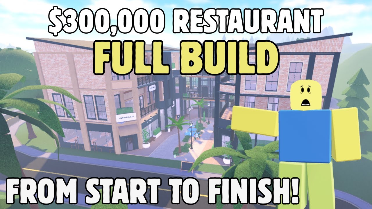 Insane $300,000 Mall Build In Restaurant Tycoon Three P1 (Roblox)