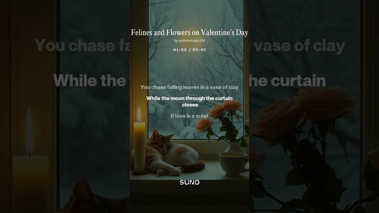 Felines and Flowers on Valentine’s Day 43