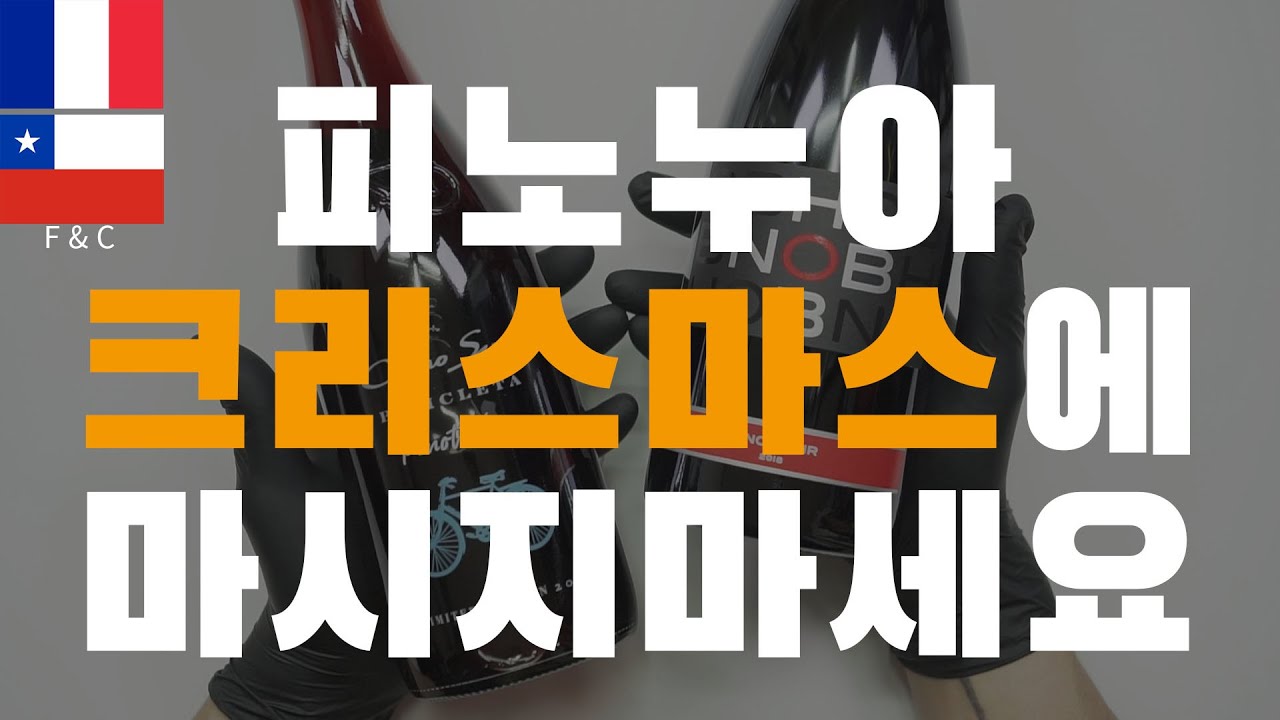 코노수르 피노누아 vs 홉노브 피노누아 (사실 크리스마스랑 아무 상관없음)Conosur Pinotnoir vs HOBNOB Pinotnoir