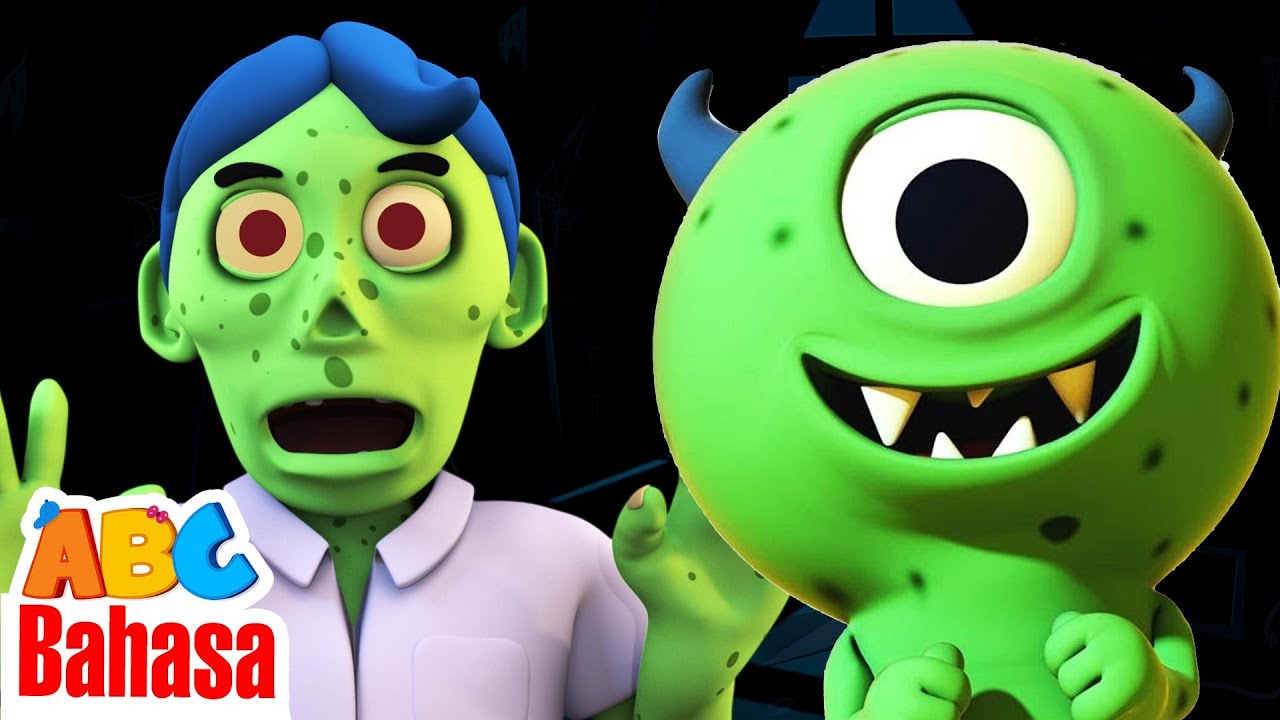 Lagu Anak-Anak | Zombi Memiliki Monster Kecil | Lagu Anak & Lagu Bayi  | ABC Bahasa