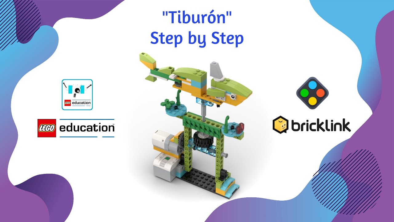 LEGO WEDO 2.0 ⚙️ TIBURÓN | SHARK WeDo 2.0 | TUTORIAL ✔️ (45300)
