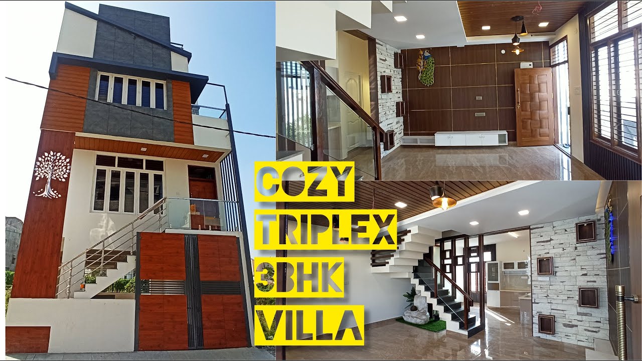 Cozy triplex 3BHK villa for in vishveshwaiah layout -#7