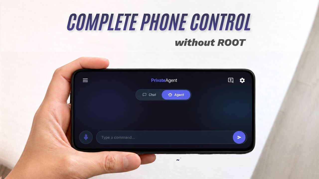 Я создал ИИ-агента, который управляет любым Android-телефоном 🤯