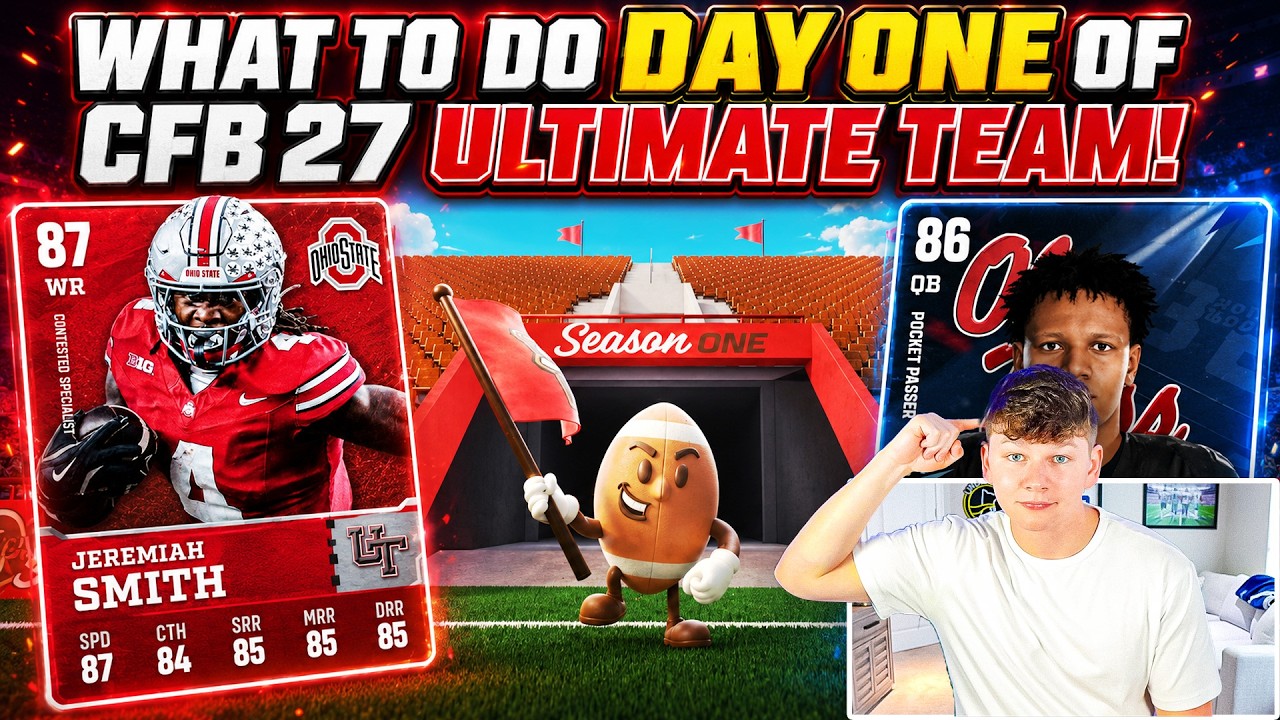 ЧТО НУЖНО СДЕЛАТЬ В ПЕРВЫЙ ДЕНЬ CFB 27 ULTIMATE TEAM!