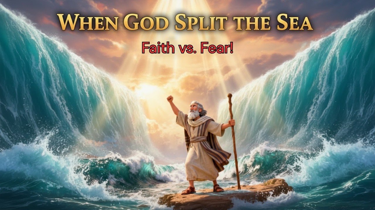 The Red Sea Miracle | Moses & God’s Mighty Power (Bible Story for Kids)