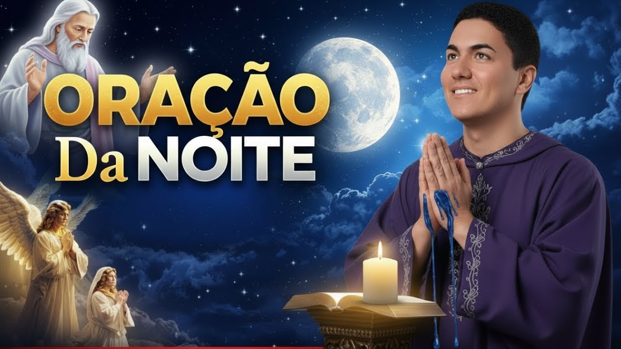 ORAÇÃO DA NOITE DE HOJE - Proteção da Mente - Vença os Pensamentos Negativos