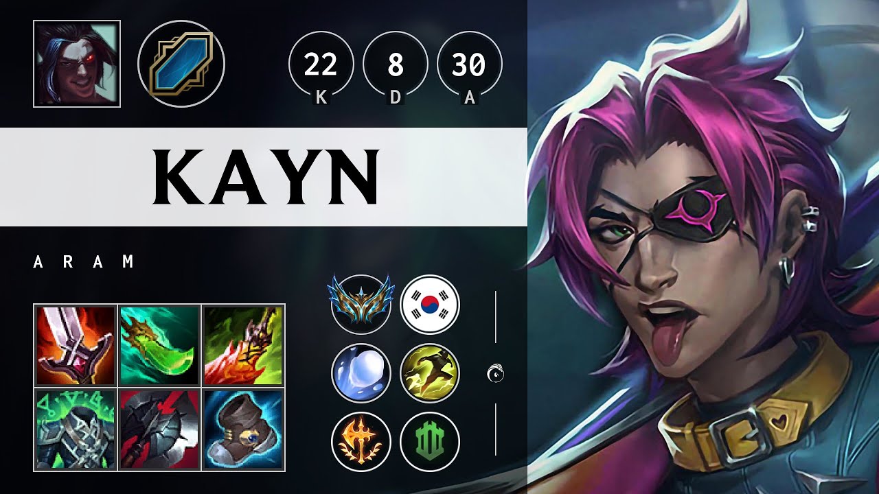 Kayn ARAM - KR Challenger Patch 25.05