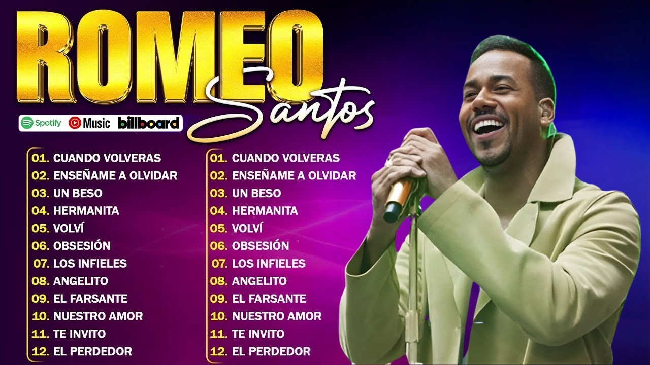 Romeo Santos 🎧 Éxitos Sus Mejores Románticas 🎶 Mejores Canciones De Romeo Mix Bachatas